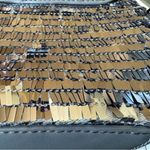 Anthropologie BIBI LOU  Silver & Black Sequin Shoulder Bag Photo 12