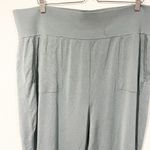 Athleta  Plus Size 3X Daydream Sweater Sleep Jogger Pants Pull on Green Photo 2