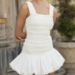 White Bubble Dress Size XS Photo 0