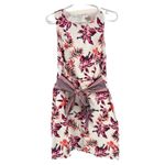 Daniel Cremieux Cremieux floral spring summer dress 10 tie waist wedding cruise vacation Photo 1
