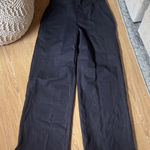 Aerie  Women's Black Wide-Leg Pants Photo 0