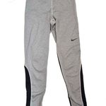 Nike Womens Pro Warm Training Tights Grey Dark Black 803102-063 Size Medium Photo 2