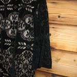 Eliza J  Black Velvet Dress Photo 4