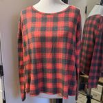 SO Juniors Large Plaid Top Photo 0
