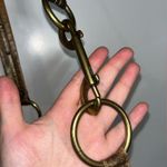 Kathy Van Zeeland Studded Olive Green/Gold Speckled Y2k Messenger Crossbody Bag Photo 10