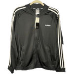 Adidas NWT Women's Dazzle Track Jacket Large White/Black Photo 0