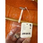 Free People  Moon Sky Alpaca Cardigan Sweater Orange Zest Size Large NWT Photo 4