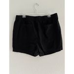 Old Navy Shorts Womens Large Black Linen Blend Coastal Beachy Resort Tropical Photo 1