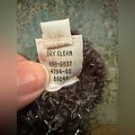 Vintage 90s Spiegel silver metallic fuzzy bouclé sweater, size large Photo 8