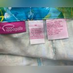 Pappagallo 16 Aloha Hawaii Print Matching Shorts Skort in Green n Turquoise Photo 9