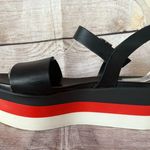 Steve Madden Y2K Women’s Sz 11 Leather Platform Sandals Photo 2