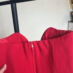 House Of CB  SET ‎ 'Lydia' Red Rose Plunge Corset Martinez Skirt NWOT size XS Photo 11