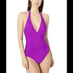Calvin Klein halter v-neck swimsuit. NWOT Photo 10