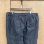 French Connection UK Style Womens Jeans Dark Blue Flare Wide Leg Plus Size 20 Photo 4