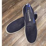 Rothy’s ORIGINAL Navy Knit Business Casual Quiet Luxury Minimalist Sneakers 9.5 Blue Photo 0