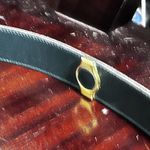 Pierre Balmain Paris Leather Belt Made in France Green Photo 14