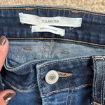Tularosa  Two-Tone Blue Flare Jeans Photo 2