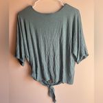 Wrangler Women’s  Tiffany Blue Top Size Medium Photo 5