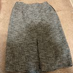 Vintage Richard Evans Midi Pencil Skirt Size 12 Brown Photo 2