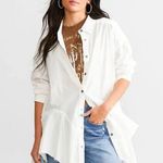 Free People  Freya Poplin Tunic Size S Photo 0