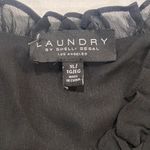 Laundry by Shelli Segal Black Professional Tank Top
 (b15) XL Photo 1