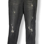 Indigo Rein  Womens Juniors Jeans Size 5 Black Distressed Skinny w/Belt Glitter‎ Photo 0