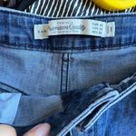 ZARA Premium Trafaluc Denim Jeans Shorts Womens Size 10 Blue Photo 4