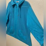 Allison Daley  Semi Sheer Full Zip Light Weight Jacket Photo 1