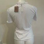 NEW Boden Shirt sz 4 Supersoft Frill Detail T Photo 4
