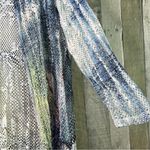 Chico's Chico’s Size 3 Lace FloralTie Dye Cover-Up Over-Piece Photo 2