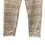 Max Mara  Weekend Womens Lace Embroidered Pants Size 4 Beige Fully Lined Photo 6