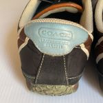 Coach Vintage Y2K  Nikki Black Suede Nylon Sneakers Women’s 7 Retro 2000s Photo 6