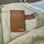 Ali Ro Womens Dress Sz 6 Green Floral Short Sleeve Garden Party Botanical Boho Photo 8