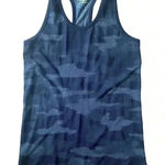 Athleta Tank Top Womens XS Speedlight Black Camo Racerback Seamless Breathable Photo 0