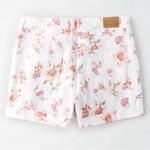 American Eagle Floral High Rise Cuffed Mom Shorts Photo 1