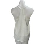 Newbury Kustom White Sleeveless Cami Camisole Racerback V-Neck Tank Top Size S Photo 1