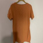 Anthropologie Sunday in Brooklyn  Terracotta Tan Orange Button Dress Small Photo 5