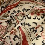 Veronica Beard Beige Derby Paisley Silk Midi Dress Womens Size 00 Ruffles Photo 9