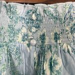 Free People FP Intimately Floral Smocked Semi Sheer Cottage Shortie New XS Button Ditsy Photo 3