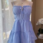 Blue & White Gingham Dress ⋆˙⟡ Photo 0