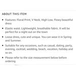 Anthropologie Aakaa Wrap Maxi Dress Size S Blue Floral Tropical Boho V-neck Photo 5