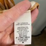 Sage Striped mustard and White Women's tank Top size medium Photo 4