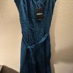 Forever 21  Jumpsuit /long/SP Teal size small NWT Photo 0