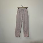Madewell  The Momjean: Overdyed Edition Pink Size 24 Photo 3