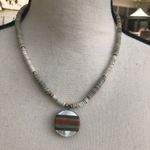 Vintage liquid silver and beaded necklaces Photo 5