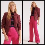 Veronica Beard 💕💕 Farley Dickey Jacket ~ Berry 2 NWT Photo 1