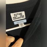 The Future Collective Black Sweater Ribbed Stretch Dress ReeseBlutstein Size XXS Photo 11