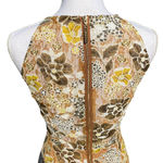 Bronx and Banco Sicilia Ruffle Dress Floral Women's Extra Small Leg Slit Photo 7