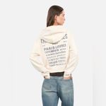 The Kooples Cream 100% Cotton Eagle Print
Hoodie Size FR 0/ US XS NWT Photo 1