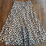Gretchen Scott Maxi Skirt with Cheetah Print Photo 0
